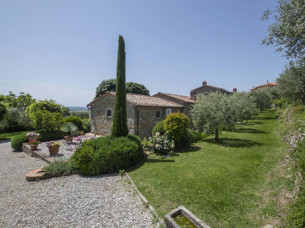Maesta Del Sasso Villa Cortona Exterior photo