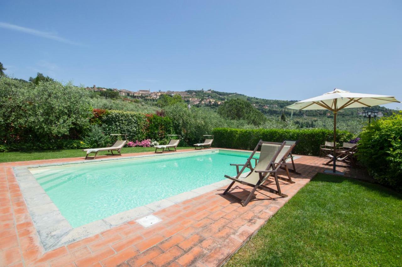 Maesta Del Sasso Villa Cortona Exterior photo